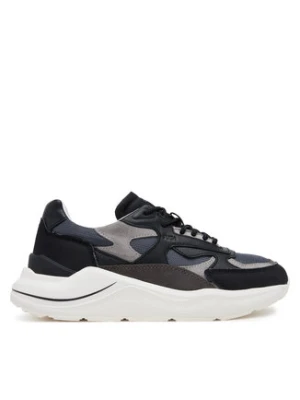D.A.T.E. Sneakersy Fuga  W421-FG-PU Czarny