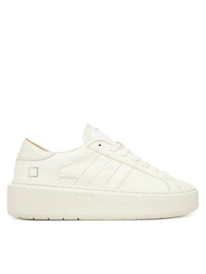 D.A.T.E. Sneakersy Hill Low Platform W431-HP-MN Écru