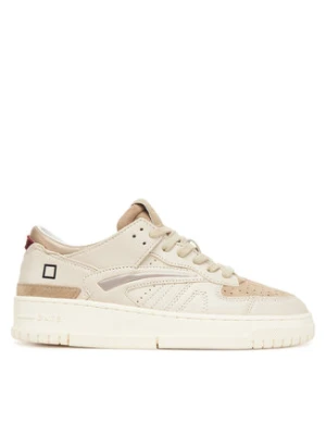 D.A.T.E. Sneakersy Torneo Shiny W431-TO-SH Écru