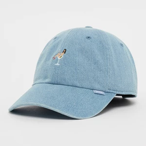 Dad Cap Coloured Girl washed denim, marki DjinnsAccessoires, w kolorze Niebieski, rozmiar