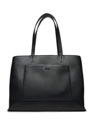 Daily Medium Tote Pebble Torba Calvin Klein