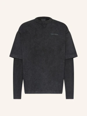 Daily Paper Bluza Z Mieszanki Materiałów schwarz