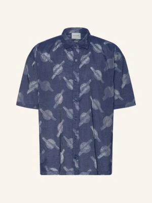 Daily Paper Koszula Z Krótkim Rękawem Salim Relaxed Fit blau
