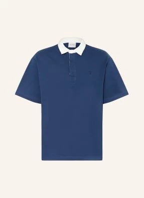 Daily Paper Koszulka Polo Z Dżerseju Shield blau