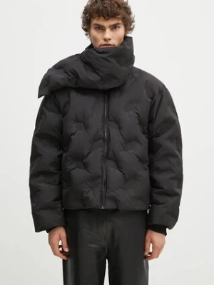 Daily Paper kurtka puchowa Ayan Monogram Puffer Jacket męska kolor czarny zimowa oversize 2421035