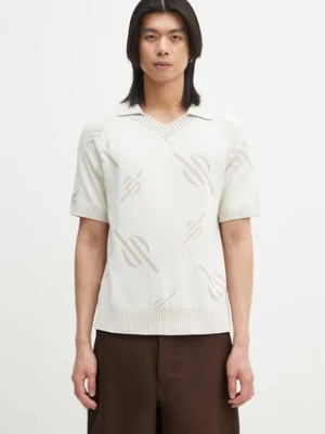 Daily Paper polo bawełniane Monogram Polo Knit