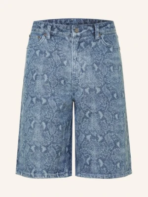 Daily Paper Szorty Jeansowe Snake Laser blau niebieski