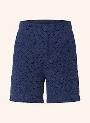 Daily Paper Szorty Szydełkowe Lace Shield blau