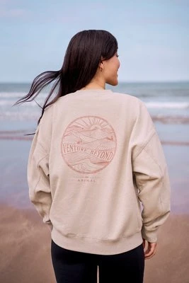 Dakota bluza damska - Beige Animal