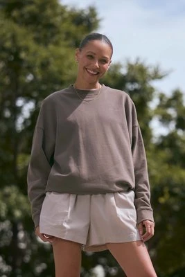 Dakota bluza damska z nadrukiem - Brown Animal