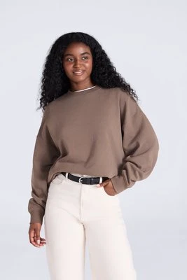 Dakota bluza damska z nadrukiem - Brown Animal