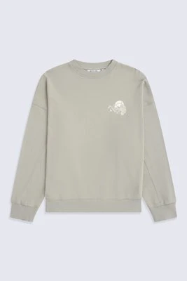 Dakota bluza damska z nadrukiem - Green Animal