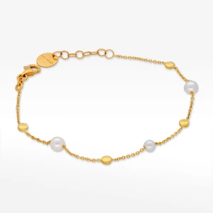 Dall'acqua bransoletka ze złota z perłami Filipowicz