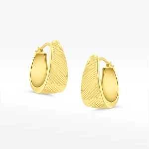 Dall'aqua kolczyki ze złota koła Filipowicz