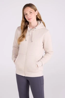 Dalton damska bluza z kapturem z podszewką typu sherpa - Beige Mountain Warehouse