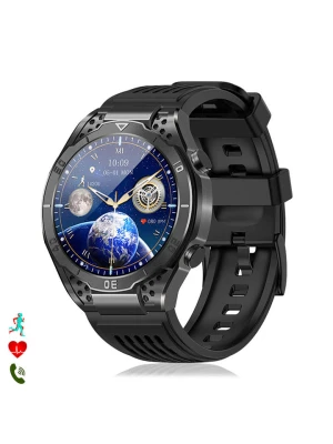 DAM Smartwatch "JA01" w kolorze czarnym rozmiar: onesize