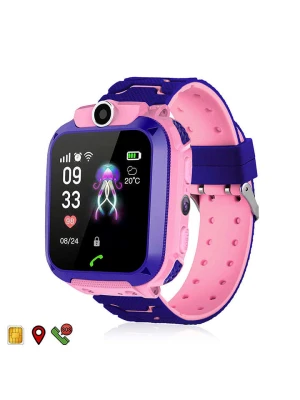 DAM Smartwatch w kolorze fioletowo-jasnoróżowym z lokalizatorem LBS rozmiar: onesize