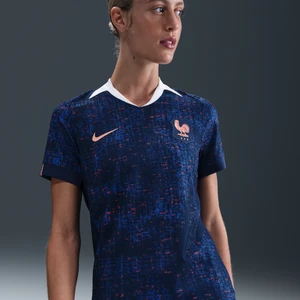 Damska autentyczna koszulka piłkarska Nike Dri-FIT ADV FFF Match 2025 (drużyna kobiet) (wersja domowa) - Niebieski