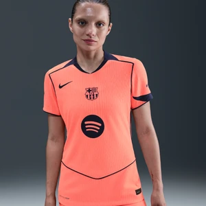Damska autentyczna koszulka piłkarska Nike Dri-FIT Total 90 ADV FC Barcelona Match 2025/26 (wersja trzecia) - Pomarańczowy