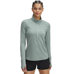 Damska bluza do biegania nierozpinana bez kaptura Under Armour UA Launch Pro Half Zip - zielona