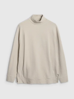 Damska bluza do jogi i pilatesu 4F 4FWAW25TFSWF589 - beżowa