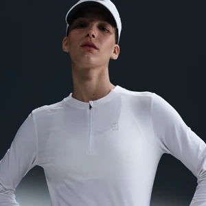 Damska bluza do tenisa Dri-FIT NikeCourt Advantage - Biel