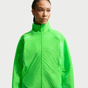 Damska bluza dresowa z koronką o kroju oversize Nike - Zieleń