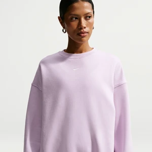 Damska bluza o kroju oversize Nike Studio Fleece Medium Weight - Fiolet