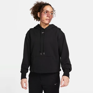 Damska bluza oversize z dzianiny dresowej z kapturem Nike Sportswear Modern Fleece - Czerń