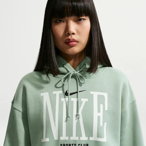 Damska bluza oversize z kapturem Nike Phoenix Fleece - Zieleń