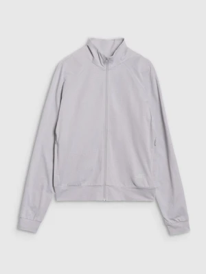 Damska bluza treningowa 4F 4FRSS25TFSWF635 - szara