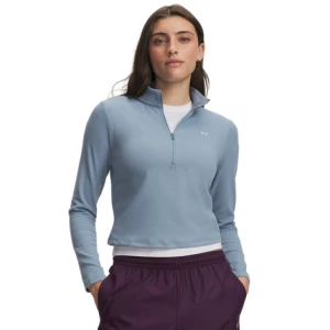 Damska bluza treningowa bez kaptura Under Armour Motion 1 / 2 Zip - niebieska