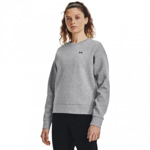 Damska bluza treningowa nierozpinana bez kaptura Under Armour Unstoppable Flc Crew - szara