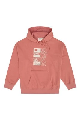Damska bluza z kapturem Cornwall o luźnym kroju - Pink Mountain Warehouse