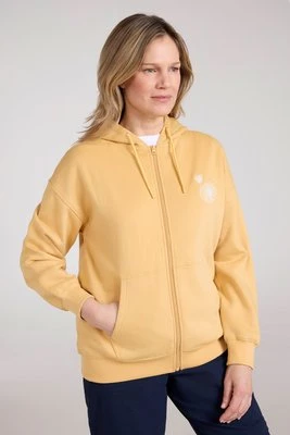 Damska bluza z kapturem — haftowany słonecznik - Mountain Warehouse