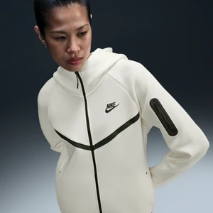 Zdjęcie produktu Damska bluza z kapturem i zamkiem na całej długości Nike Tech Fleece Windrunner - Brązowy