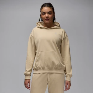 Damska bluza z kapturem Jordan Brooklyn Fleece - Brązowy