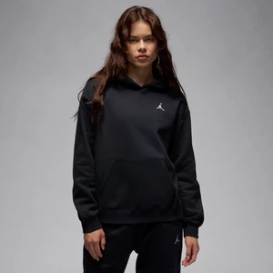 Damska bluza z kapturem Jordan Brooklyn Fleece - Czerń