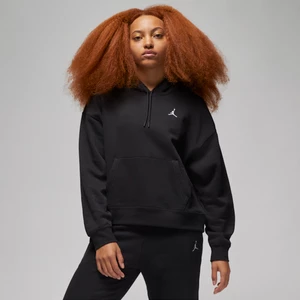 Damska bluza z kapturem Jordan Brooklyn Fleece - Czerń