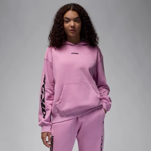 Damska bluza z kapturem Jordan Brooklyn Fleece - Fiolet