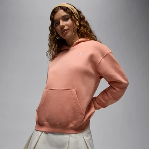 Damska bluza z kapturem Jordan Brooklyn Fleece - Pomarańczowy