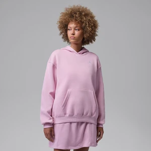 Damska bluza z kapturem Jordan Brooklyn Fleece - Różowy