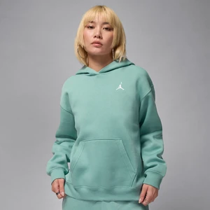 Damska bluza z kapturem Jordan Brooklyn Fleece - Zieleń