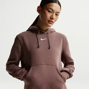 Damska bluza z kapturem Nike Phoenix Fleece - Fiolet