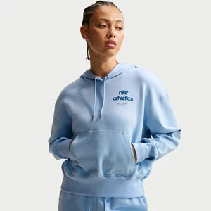 Damska bluza z kapturem Nike Phoenix Fleece - Niebieski