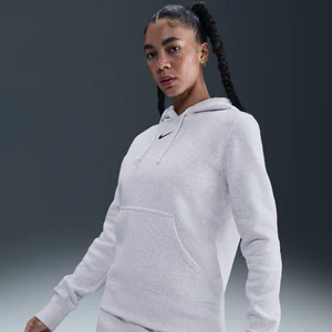 Damska bluza z kapturem Nike Sportswear Phoenix Fleece - Brązowy