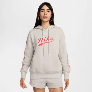 Damska bluza z kapturem Nike Sportswear Phoenix Fleece - Szary