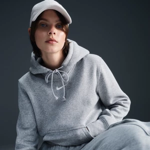 Damska bluza z kapturem Nike Sportswear Phoenix Fleece - Szary