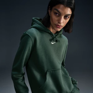 Damska bluza z kapturem Nike Sportswear Phoenix Fleece - Zieleń