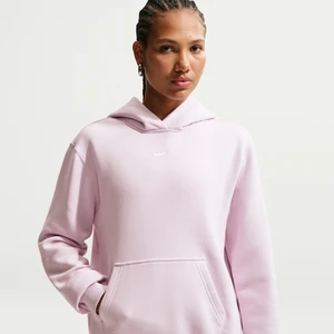 Damska bluza z kapturem Nike Studio Fleece Medium Weight - Fiolet